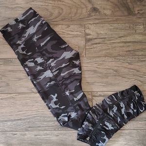 *** 3 for 20 ***Black Camo Workout Leggings